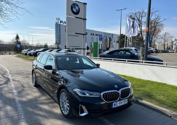 BMW Seria 5 cena 169900 przebieg: 74900, rok produkcji 2020 z Warszawa małe 781